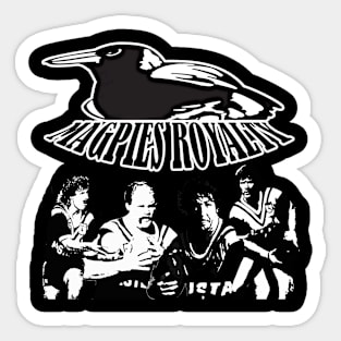 Western Suburbs Magpies - Legends - MAGPIES ROYALTY Sticker